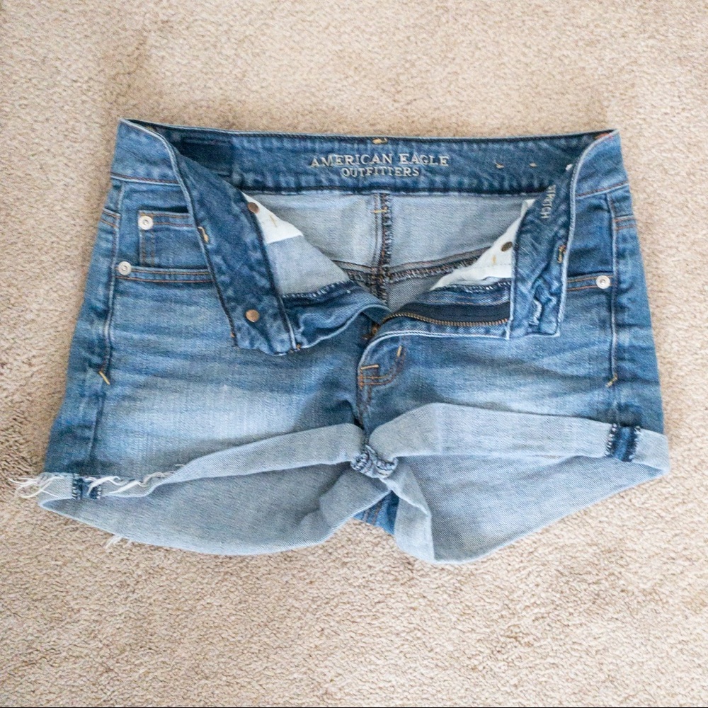 American Eagle Outfitters size 6 jean shorts.